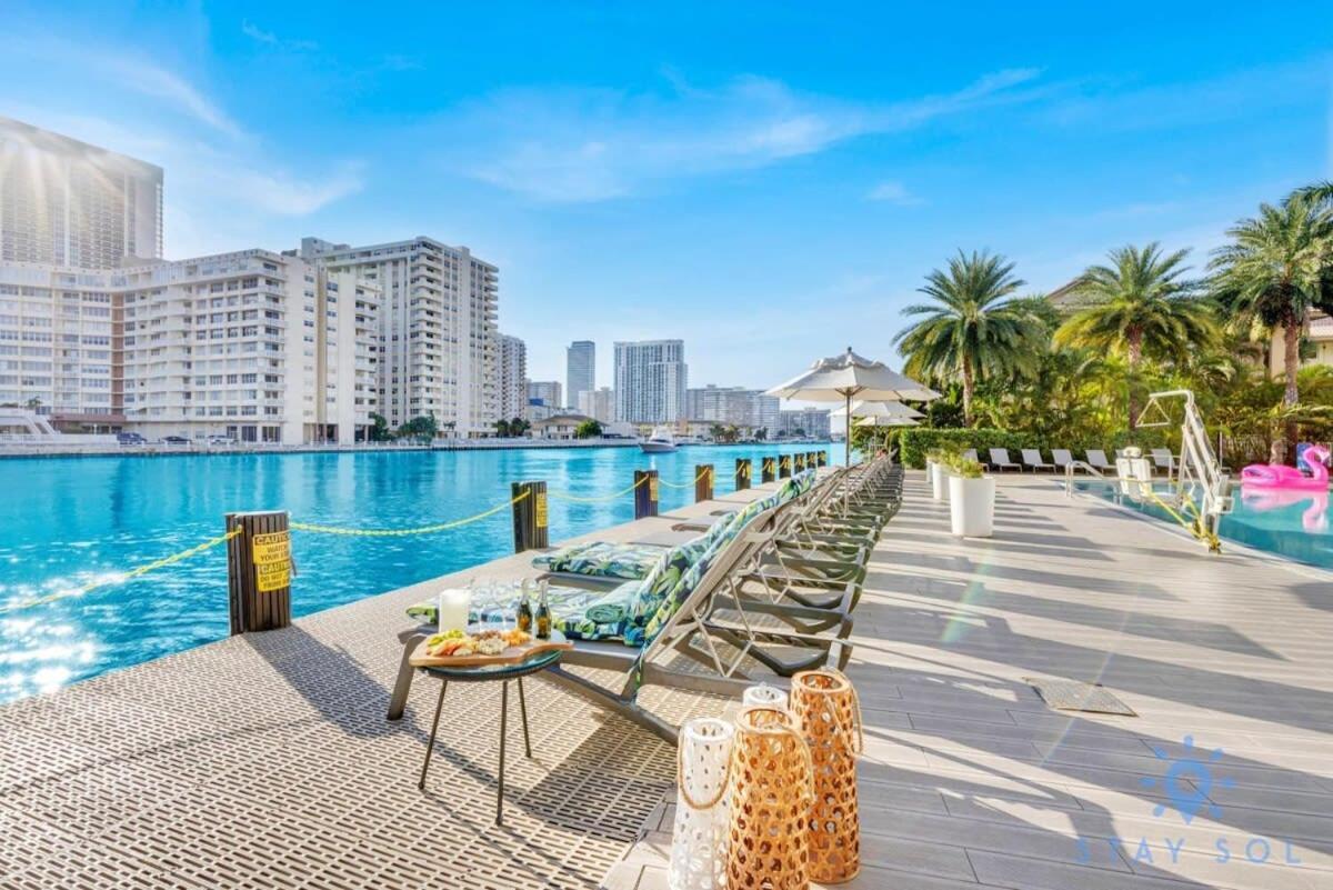 Amazing Pool - Balcony - Gym - Near Beach Apartment Hallandale Beach Exterior photo