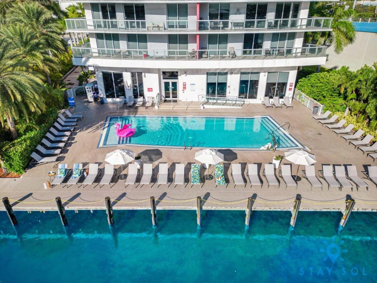 Amazing Pool - Balcony - Gym - Near Beach Apartment Hallandale Beach Exterior photo